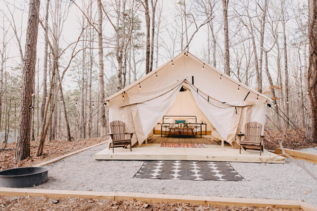 Timberline Glamping at Unicoi State Park