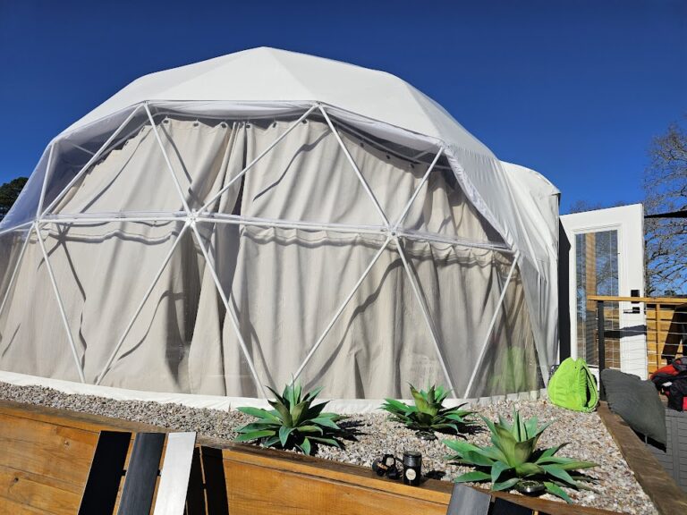 Moonlit Glamping Luxury Geodomes