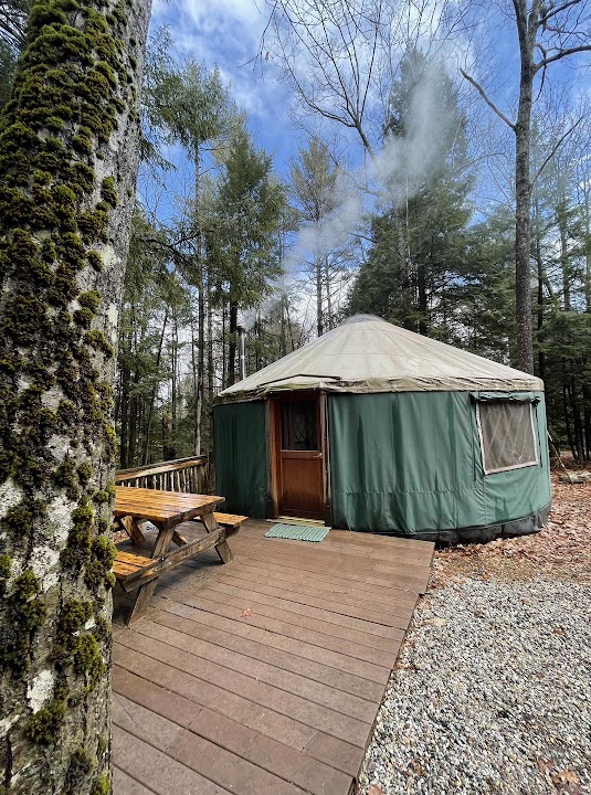 Maine Forest Yurts